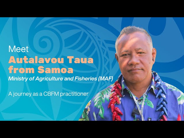 CBFM practitioners | Autalavoua, fisher and son of a fisher