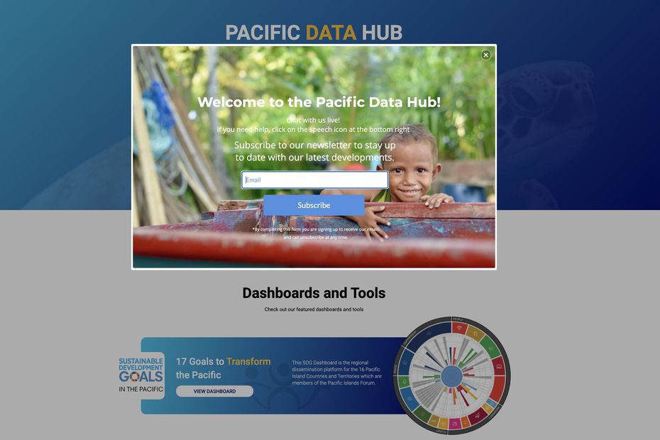 NC 1ère - Des millions de données sur le Pacifique en accès libre sur le « Pacific Data Hub »