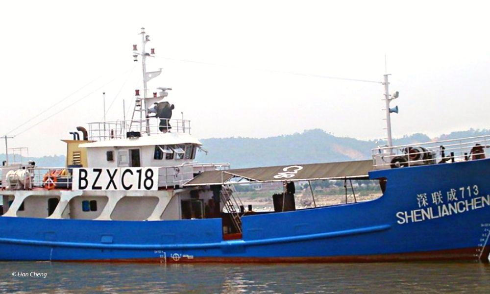 A Lian Cheng longline vessel 