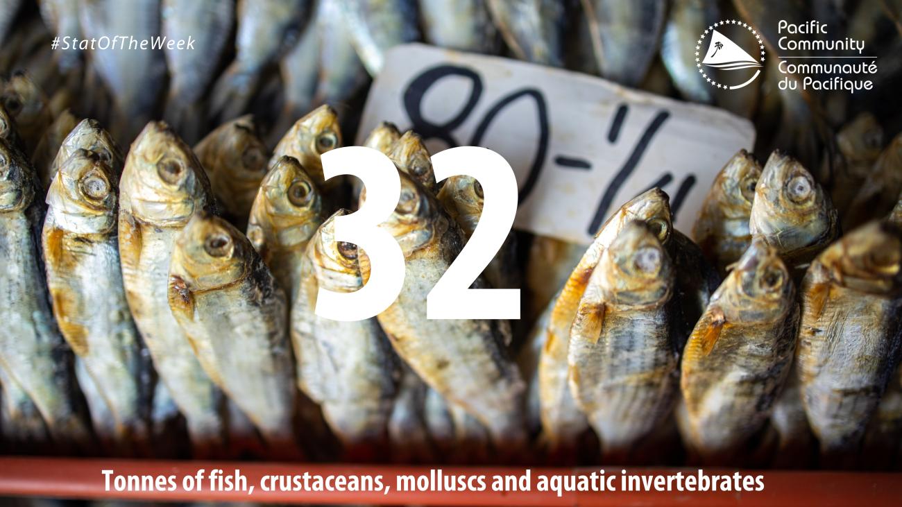 STAT OF THE WEEK 32 TONNES OF FISH 