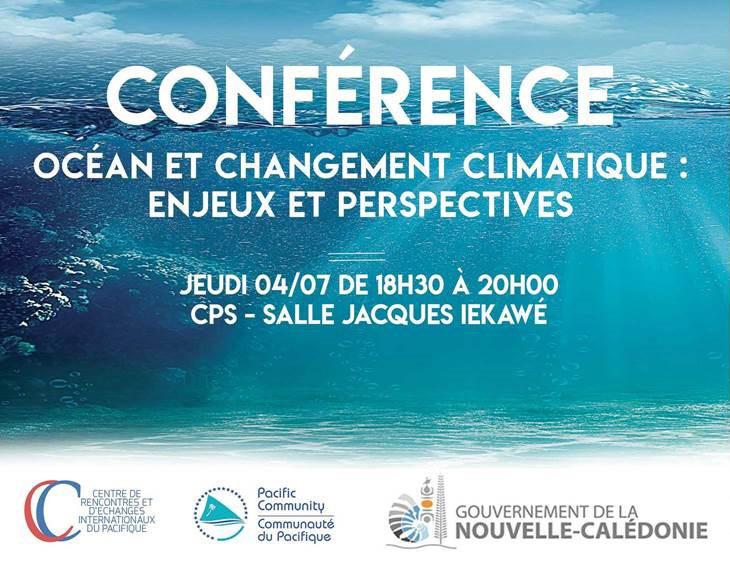 Conférence - Océan et changement climatique : enjeux et perspective