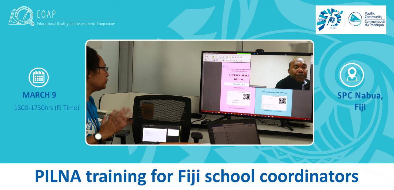 PILNA Training for Fiji School Coordinators