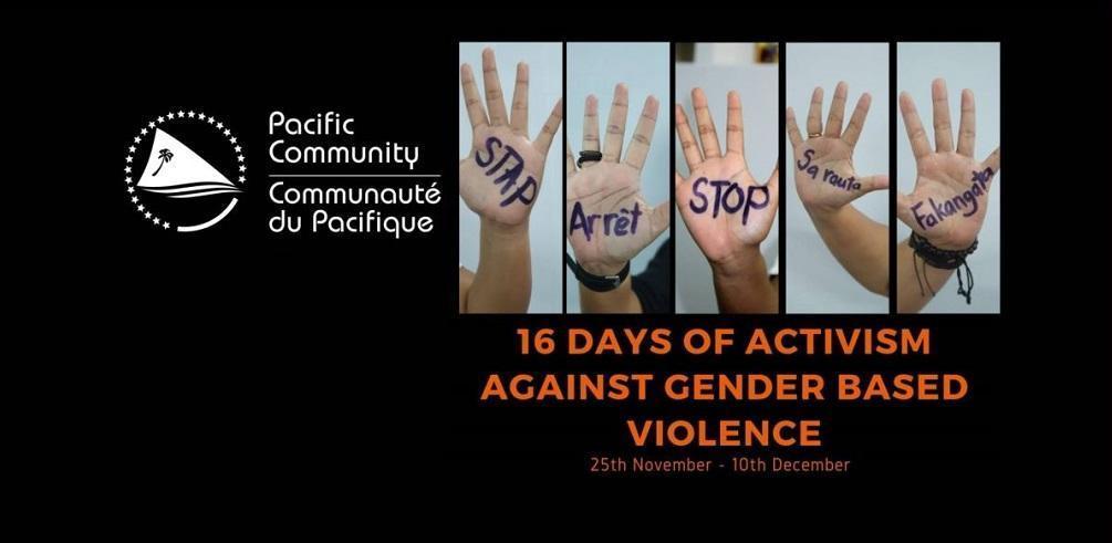 16 Days Of Activism Against Gender Based Violence 2024 The Pacific Community 