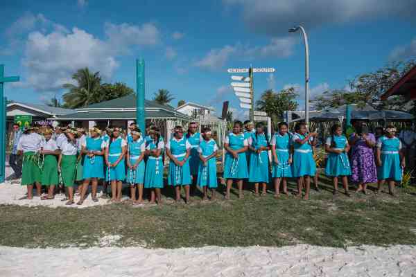 children in Tuvalu - photo credit Taiwan presidential office on Flickr