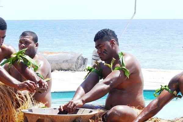 Fijian Cava ceremony 