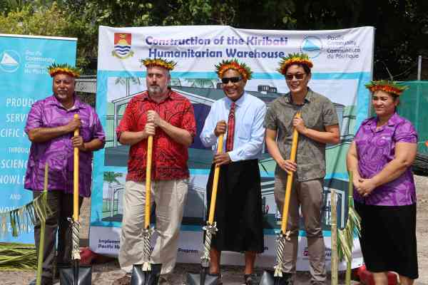 Humanitarian Warehouse to strengthen disaster preparedness in Kiribati