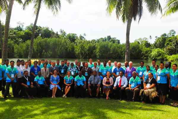 Official group photo of the Regional Hydrological Services Forum participants