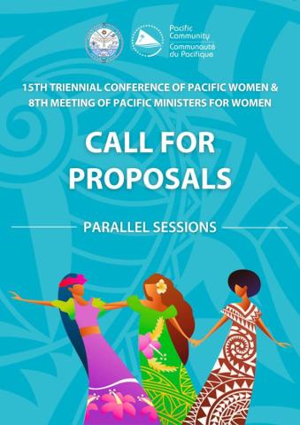Call for proposals for the 15th Triennial Conference of Pacific Women and the 8th Meeting of Pacific Ministers for Women 2024