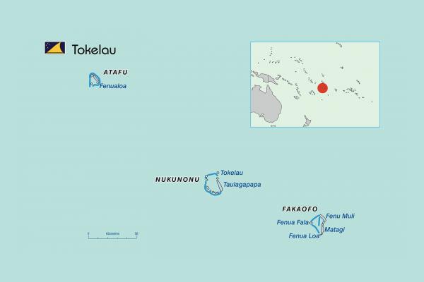 Carte de Tokelau